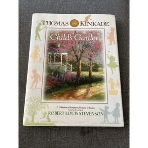 Thomas Kinkade A Childs Garden Of Verses Scriptures Prayers & Poems DJ